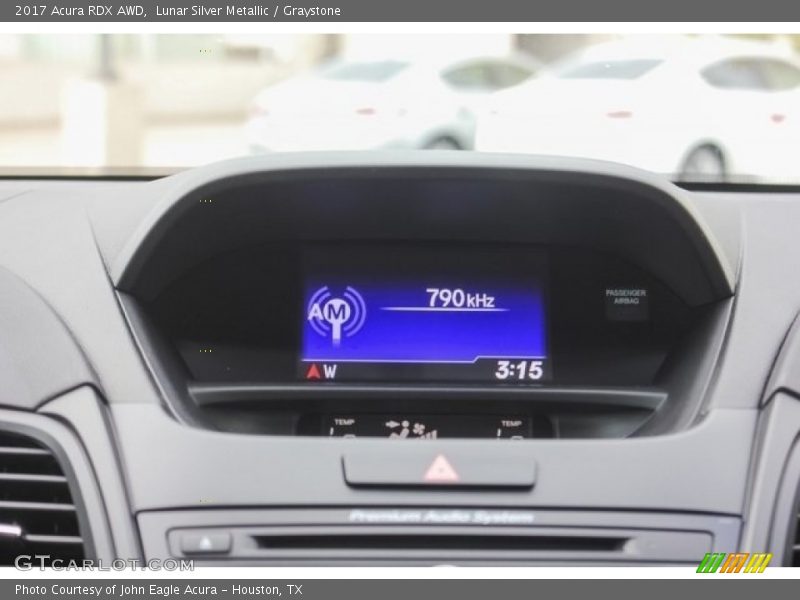 Lunar Silver Metallic / Graystone 2017 Acura RDX AWD