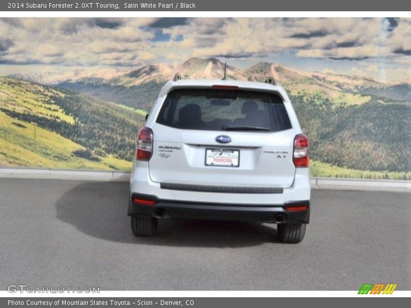 Satin White Pearl / Black 2014 Subaru Forester 2.0XT Touring