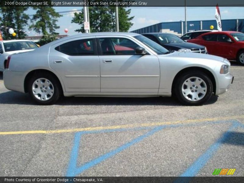 Bright Silver Metallic / Dark Slate Gray/Light Slate Gray 2006 Dodge Charger SE