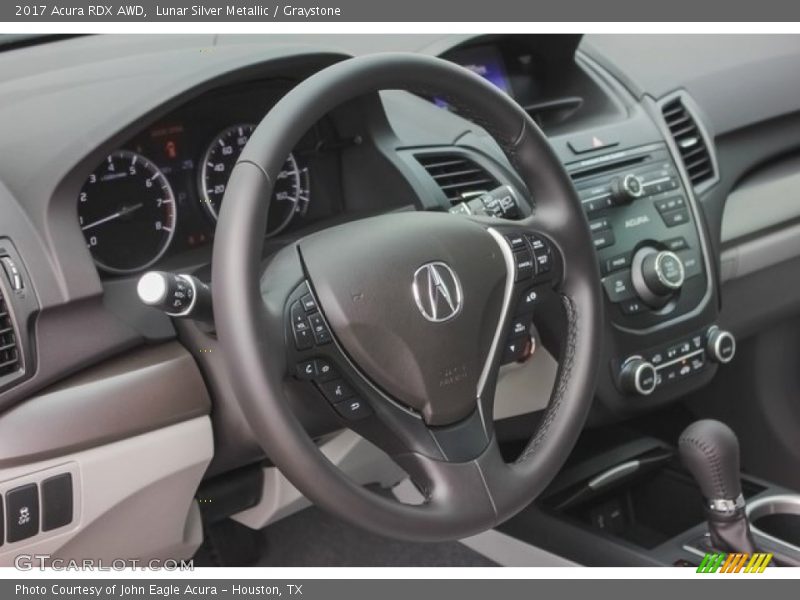 Lunar Silver Metallic / Graystone 2017 Acura RDX AWD