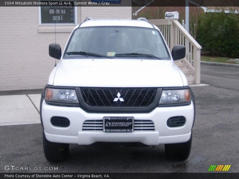 Summit White / Gray 2004 Mitsubishi Montero Sport LS 4x4