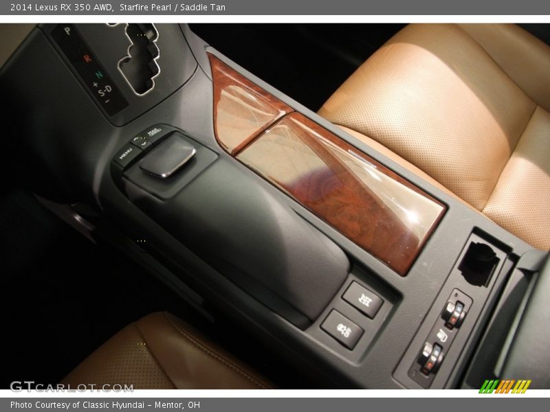 Starfire Pearl / Saddle Tan 2014 Lexus RX 350 AWD
