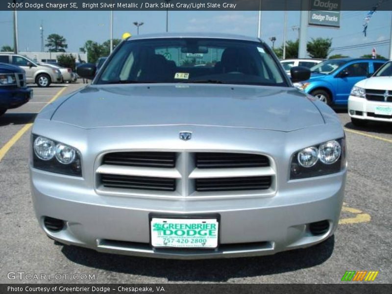 Bright Silver Metallic / Dark Slate Gray/Light Slate Gray 2006 Dodge Charger SE