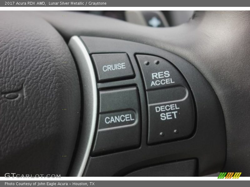 Lunar Silver Metallic / Graystone 2017 Acura RDX AWD