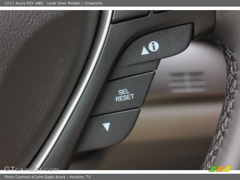 Lunar Silver Metallic / Graystone 2017 Acura RDX AWD