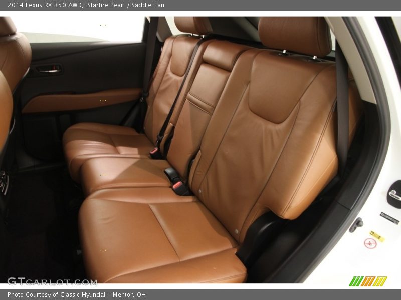 Starfire Pearl / Saddle Tan 2014 Lexus RX 350 AWD