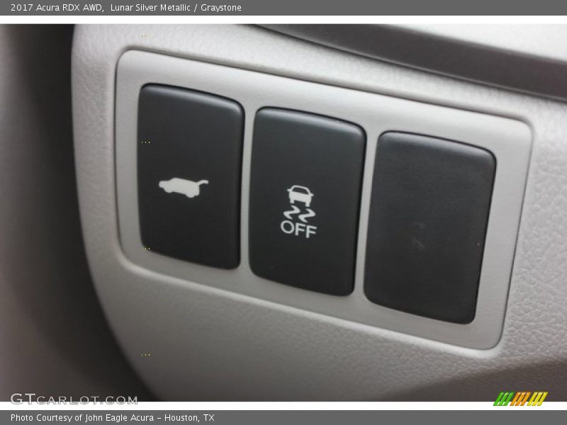 Lunar Silver Metallic / Graystone 2017 Acura RDX AWD