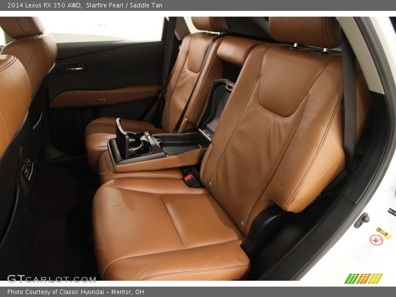 Starfire Pearl / Saddle Tan 2014 Lexus RX 350 AWD