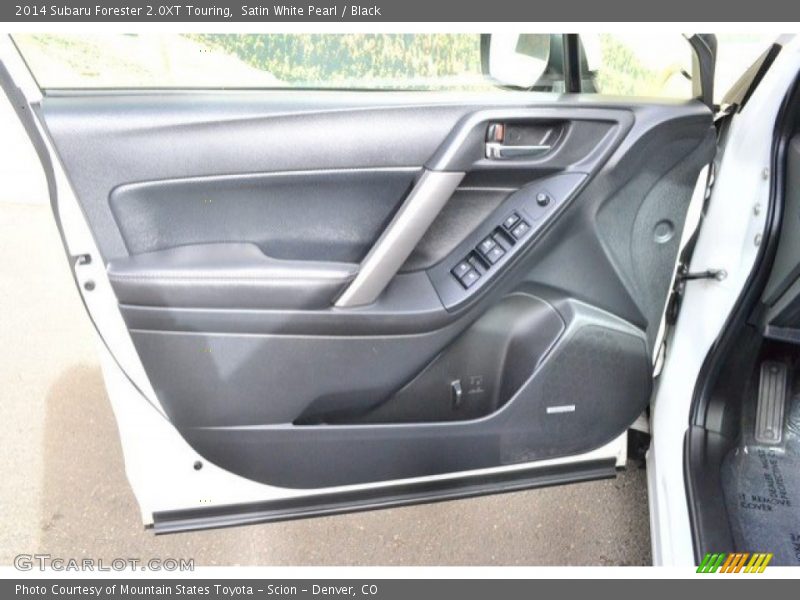 Satin White Pearl / Black 2014 Subaru Forester 2.0XT Touring