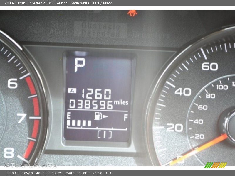 Satin White Pearl / Black 2014 Subaru Forester 2.0XT Touring