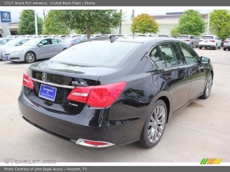 Crystal Black Pearl / Ebony 2017 Acura RLX Advance