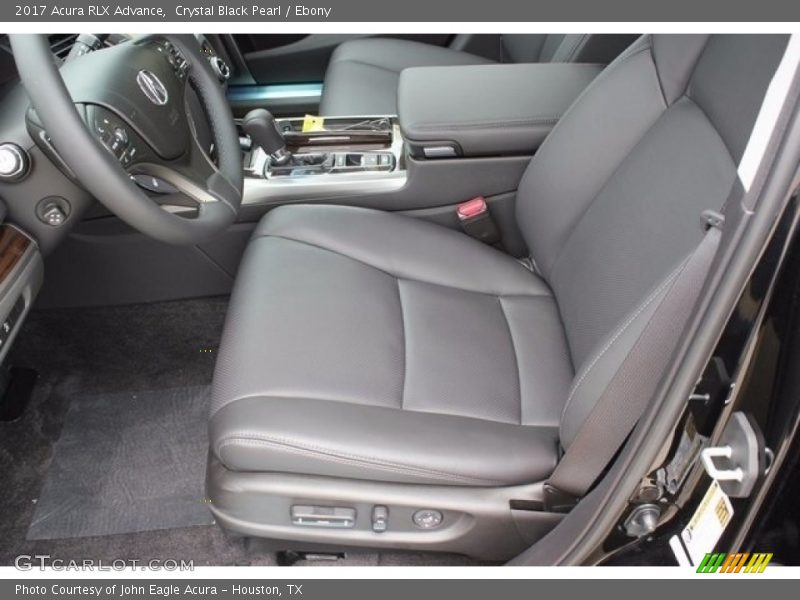 Crystal Black Pearl / Ebony 2017 Acura RLX Advance