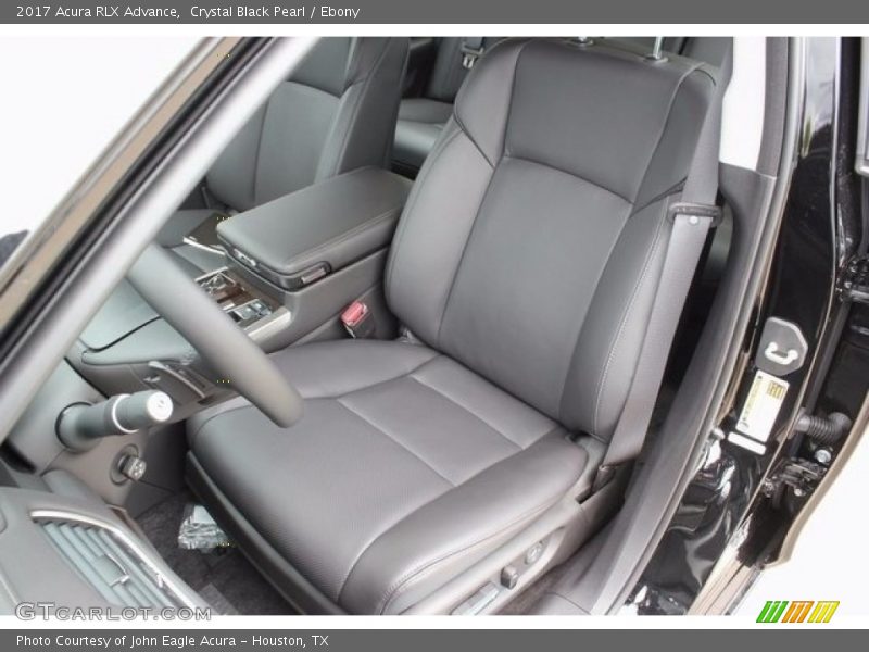 Crystal Black Pearl / Ebony 2017 Acura RLX Advance