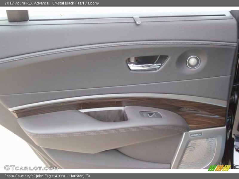 Crystal Black Pearl / Ebony 2017 Acura RLX Advance