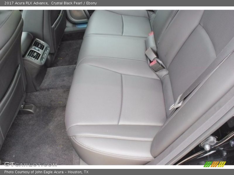 Crystal Black Pearl / Ebony 2017 Acura RLX Advance