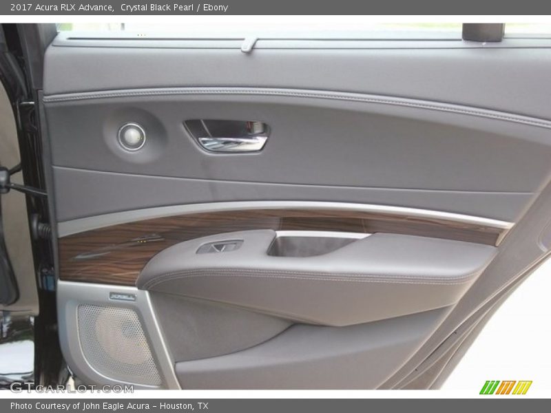 Crystal Black Pearl / Ebony 2017 Acura RLX Advance