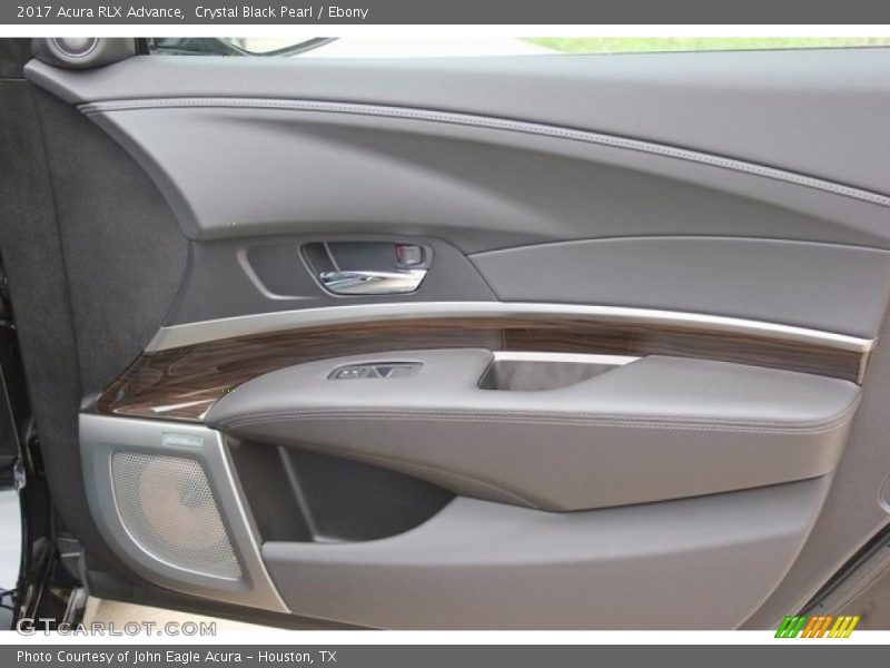 Crystal Black Pearl / Ebony 2017 Acura RLX Advance
