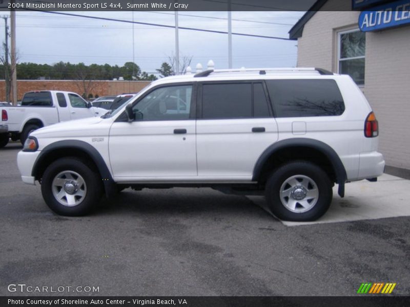 Summit White / Gray 2004 Mitsubishi Montero Sport LS 4x4