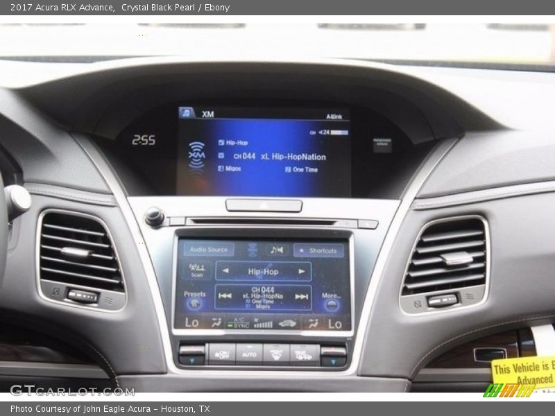 Crystal Black Pearl / Ebony 2017 Acura RLX Advance
