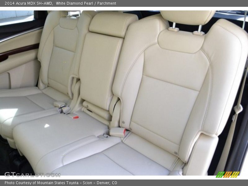 White Diamond Pearl / Parchment 2014 Acura MDX SH-AWD