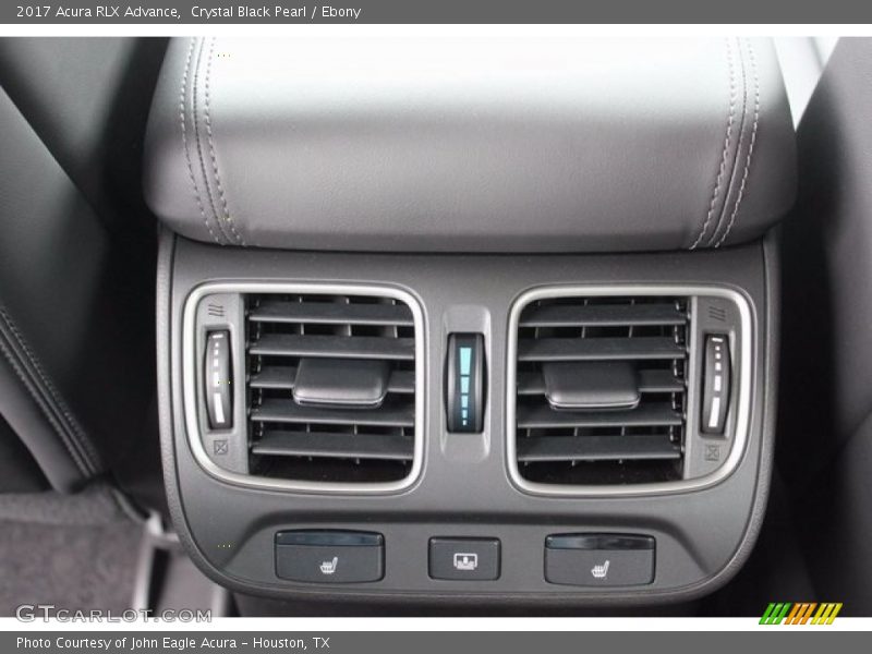 Crystal Black Pearl / Ebony 2017 Acura RLX Advance