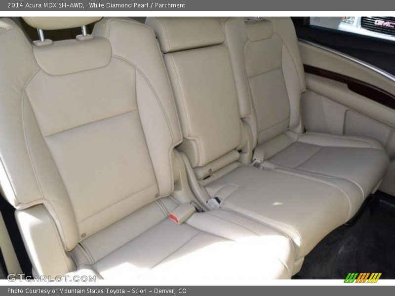 White Diamond Pearl / Parchment 2014 Acura MDX SH-AWD