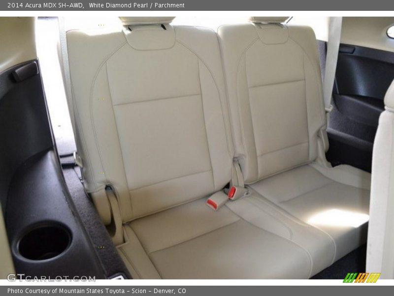 White Diamond Pearl / Parchment 2014 Acura MDX SH-AWD