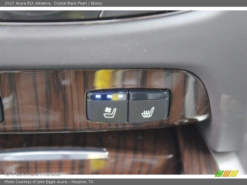 Crystal Black Pearl / Ebony 2017 Acura RLX Advance
