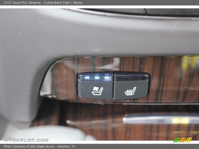 Crystal Black Pearl / Ebony 2017 Acura RLX Advance