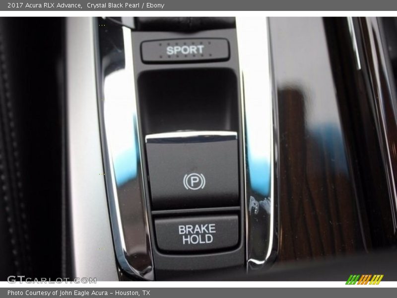 Crystal Black Pearl / Ebony 2017 Acura RLX Advance