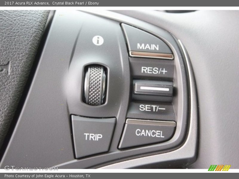 Crystal Black Pearl / Ebony 2017 Acura RLX Advance