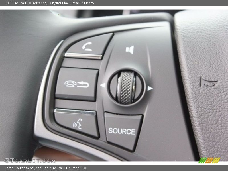 Crystal Black Pearl / Ebony 2017 Acura RLX Advance