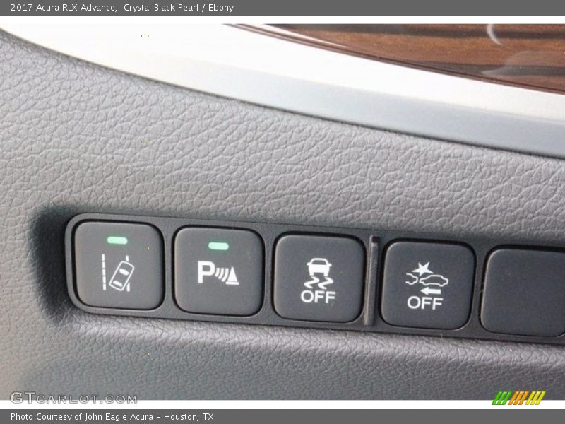 Crystal Black Pearl / Ebony 2017 Acura RLX Advance