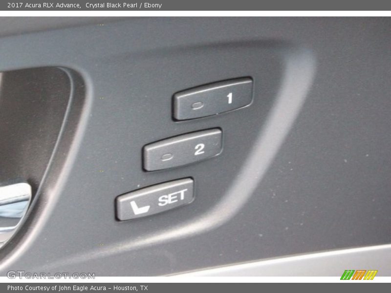 Crystal Black Pearl / Ebony 2017 Acura RLX Advance
