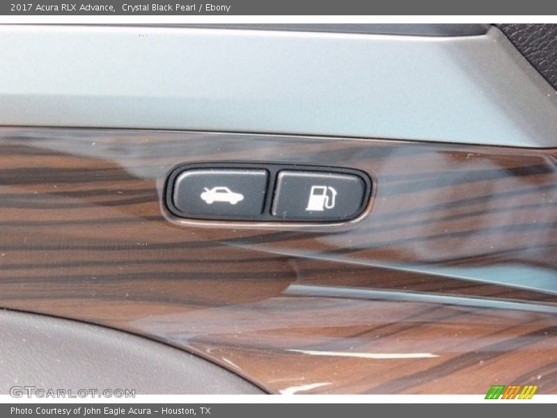 Crystal Black Pearl / Ebony 2017 Acura RLX Advance
