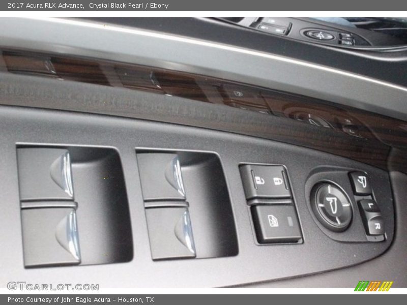 Crystal Black Pearl / Ebony 2017 Acura RLX Advance