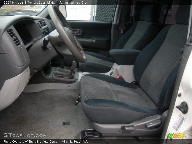 Summit White / Gray 2004 Mitsubishi Montero Sport LS 4x4