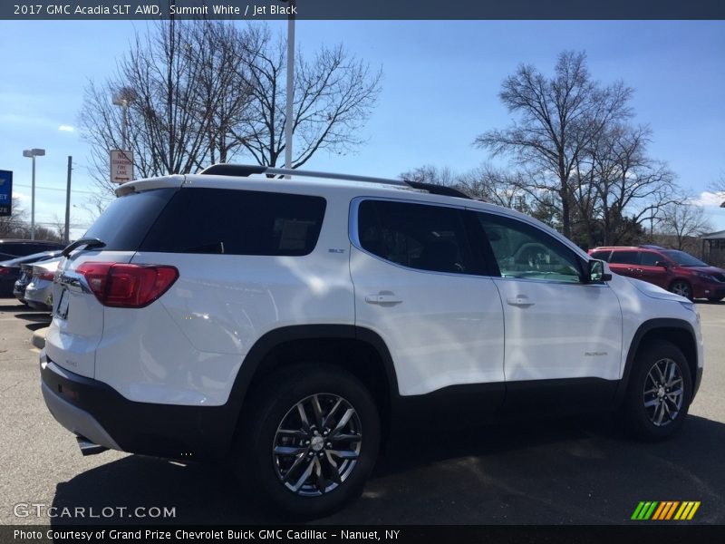 Summit White / Jet Black 2017 GMC Acadia SLT AWD