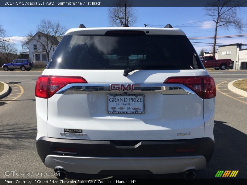 Summit White / Jet Black 2017 GMC Acadia SLT AWD