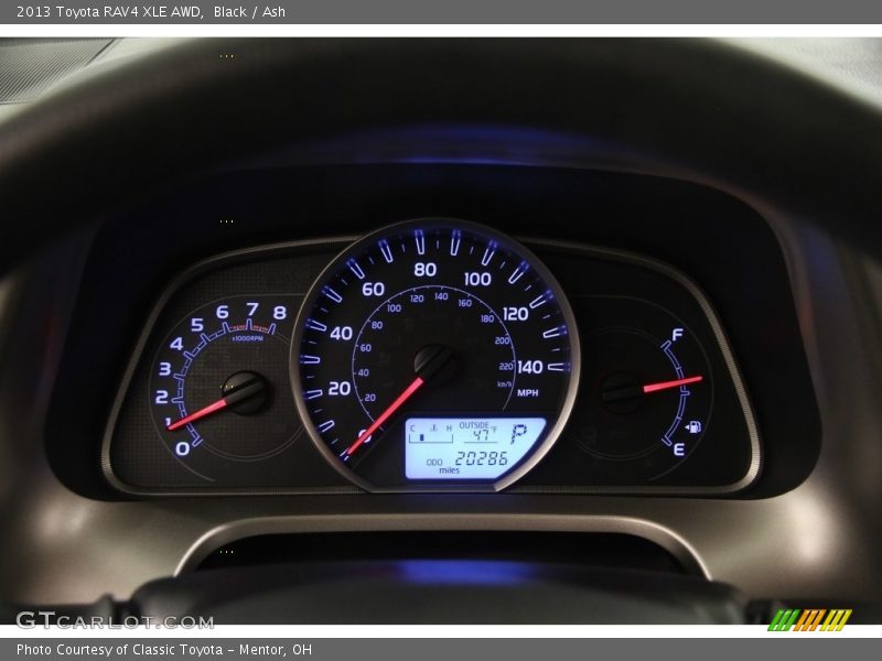 Black / Ash 2013 Toyota RAV4 XLE AWD