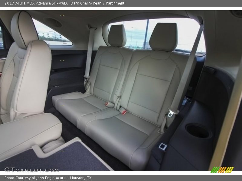 Dark Cherry Pearl / Parchment 2017 Acura MDX Advance SH-AWD