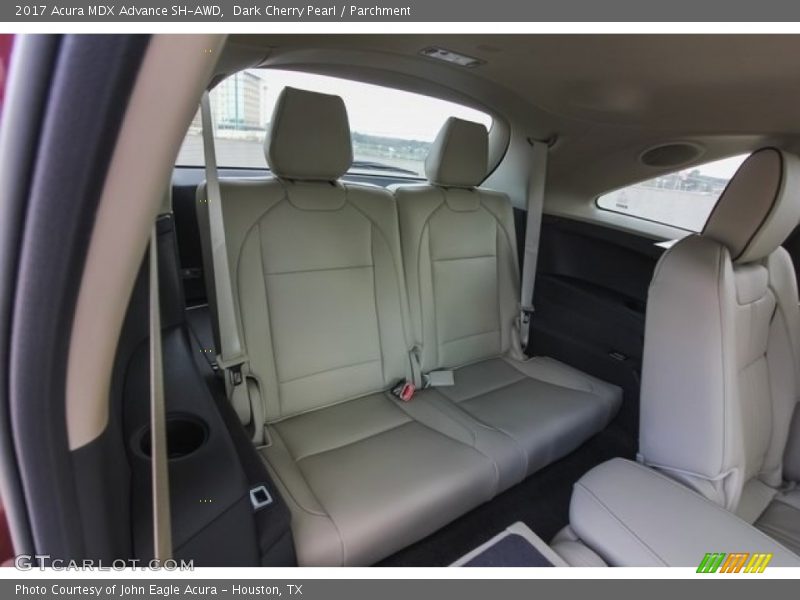 Dark Cherry Pearl / Parchment 2017 Acura MDX Advance SH-AWD