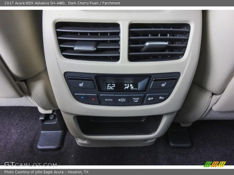 Dark Cherry Pearl / Parchment 2017 Acura MDX Advance SH-AWD