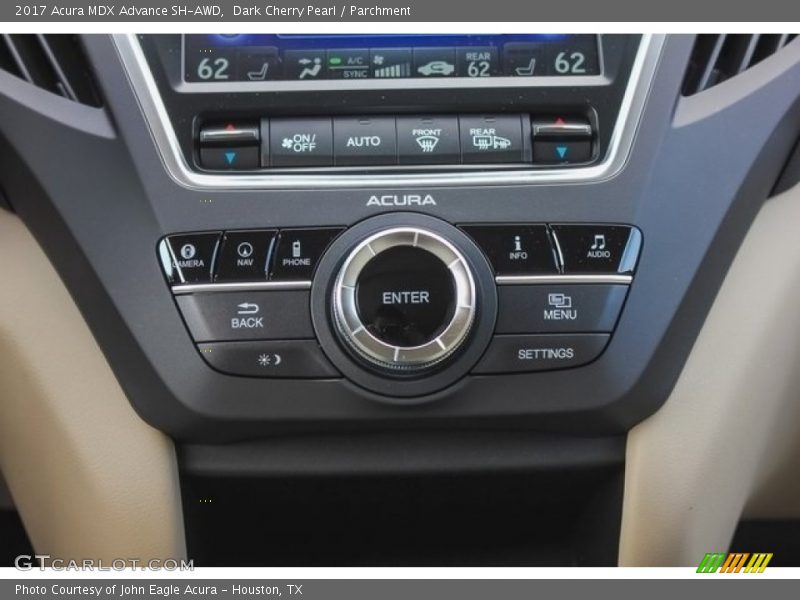 Dark Cherry Pearl / Parchment 2017 Acura MDX Advance SH-AWD