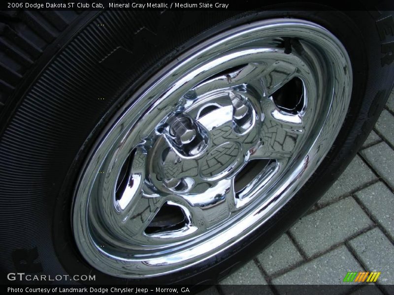 Mineral Gray Metallic / Medium Slate Gray 2006 Dodge Dakota ST Club Cab