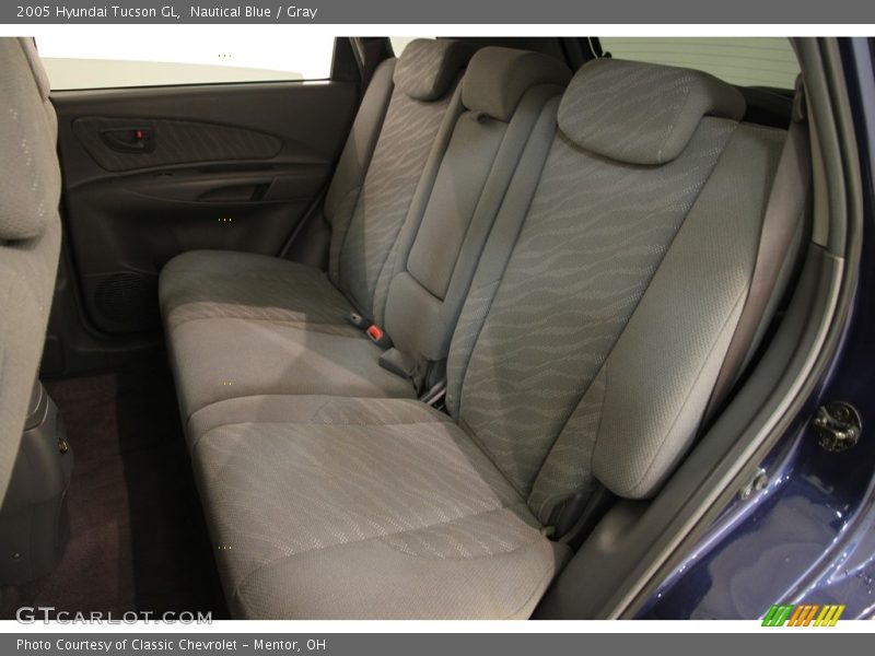 Nautical Blue / Gray 2005 Hyundai Tucson GL