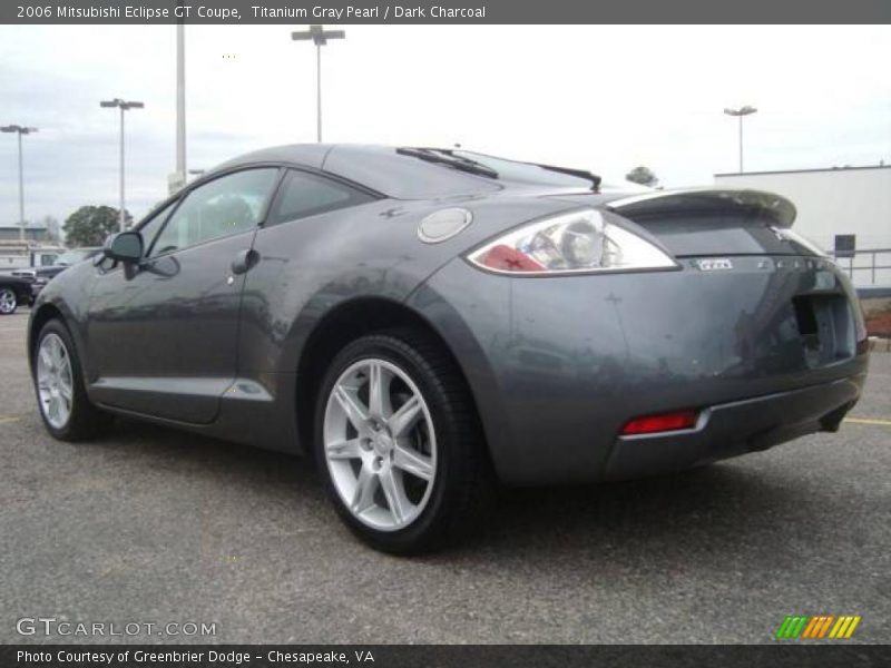 Titanium Gray Pearl / Dark Charcoal 2006 Mitsubishi Eclipse GT Coupe
