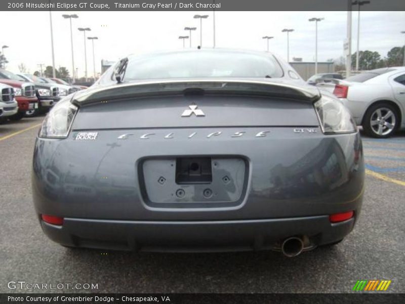 Titanium Gray Pearl / Dark Charcoal 2006 Mitsubishi Eclipse GT Coupe