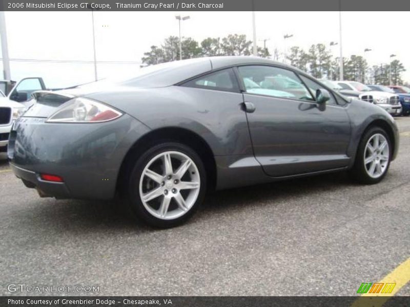 Titanium Gray Pearl / Dark Charcoal 2006 Mitsubishi Eclipse GT Coupe