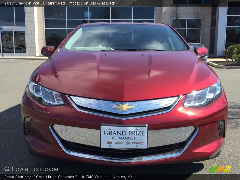 Siren Red Tintcoat / Jet Black/Jet Black 2017 Chevrolet Volt LT